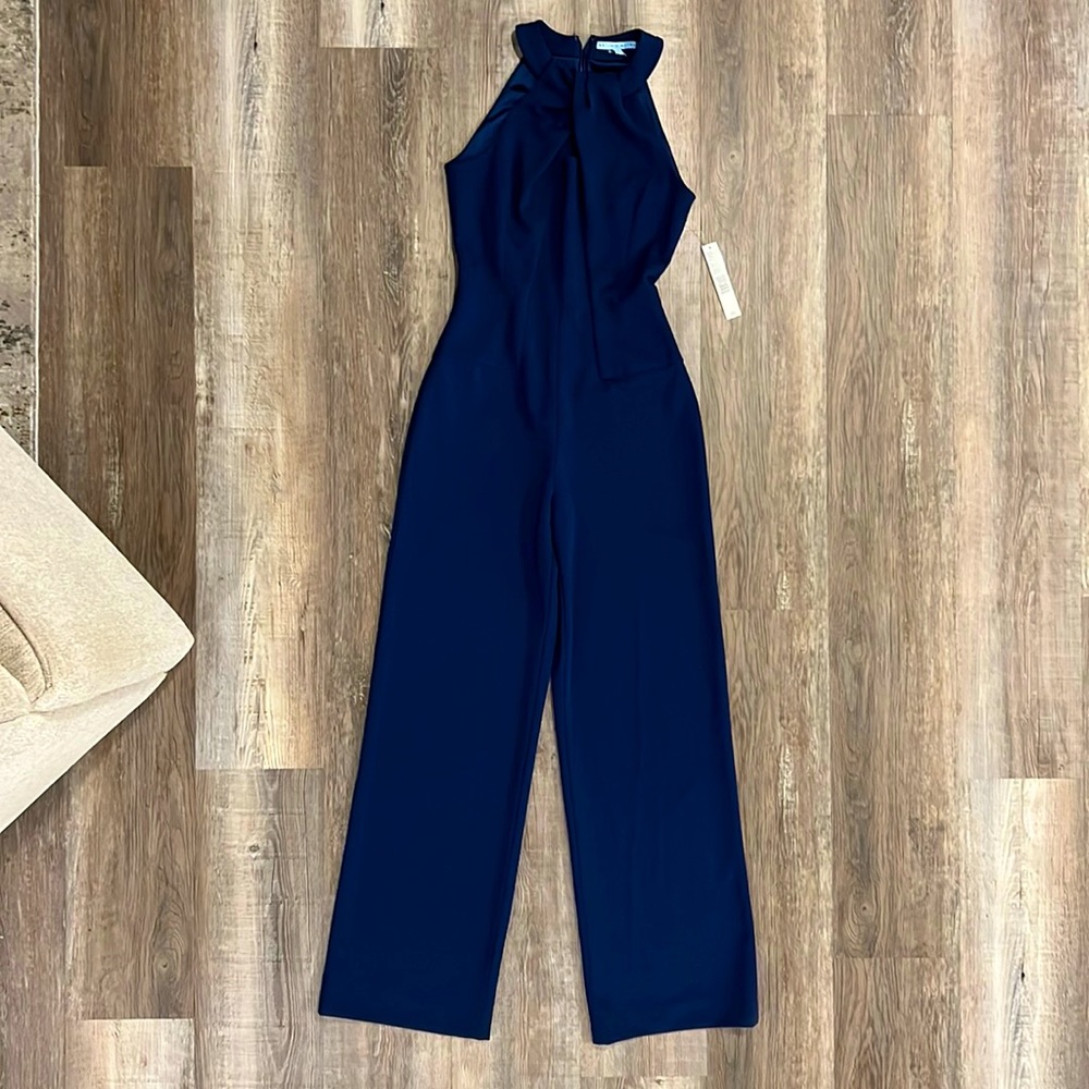 Antonio Melani Blue Jumpsuit. Size 2. NWT.